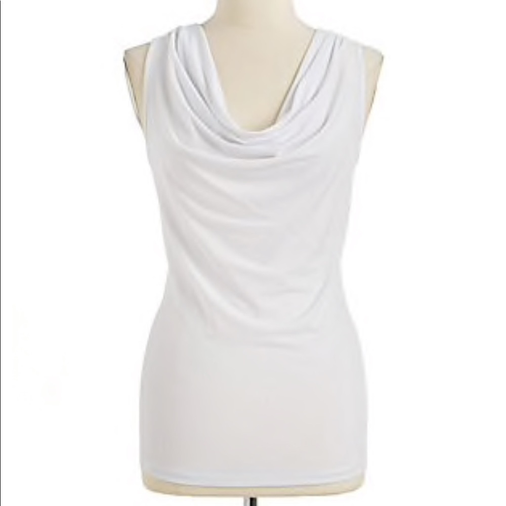 ❌ SOLD ❌Bright white Calvin Klein top